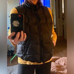 Original Arizona Quilted Black Vest Medium